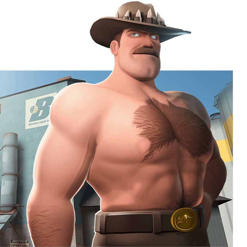 Free Saxton Hale 2.0 (Team Fortress 2) AI Voice Model Generator on Kits.ai